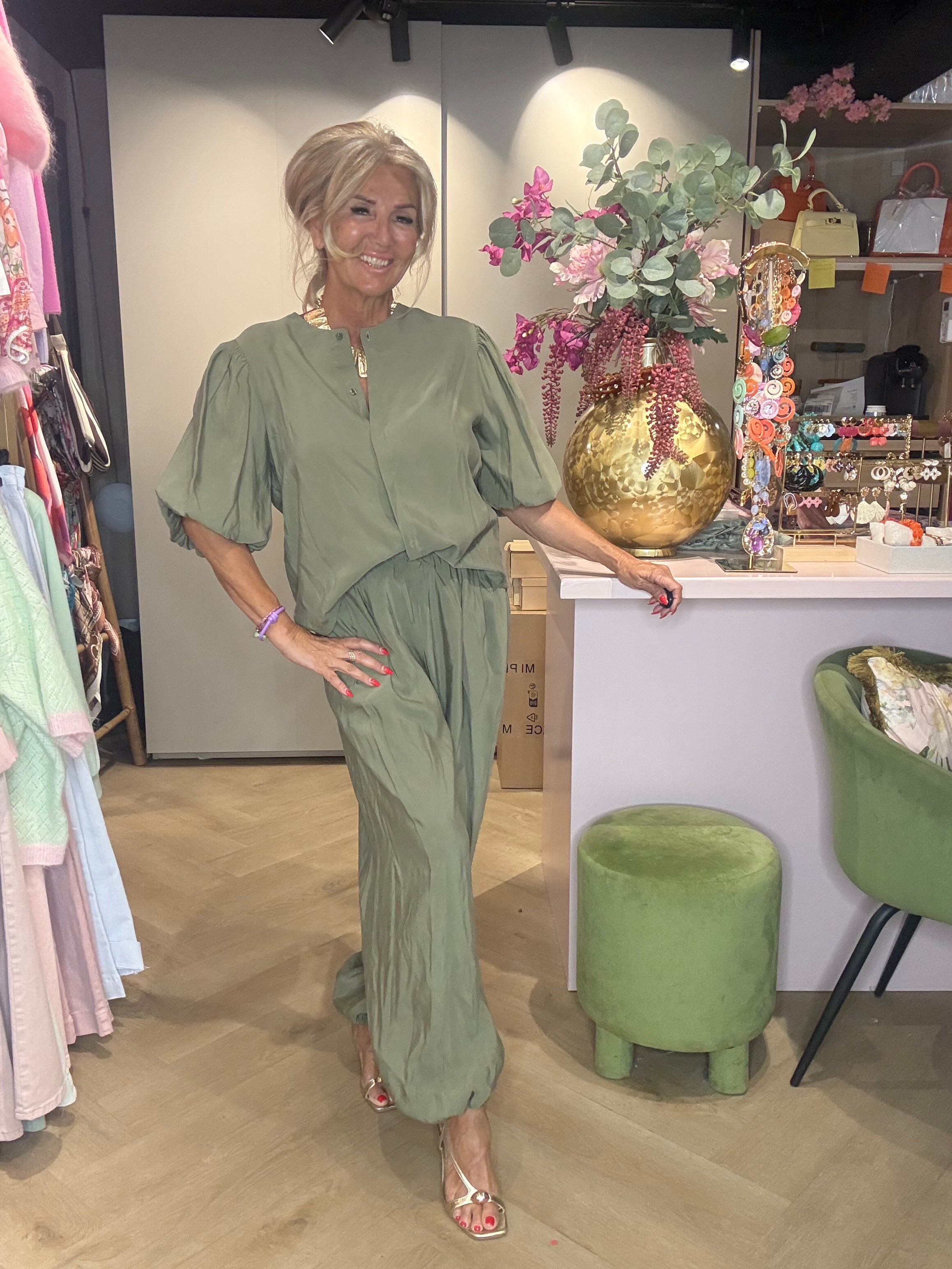Broek Harem Groen